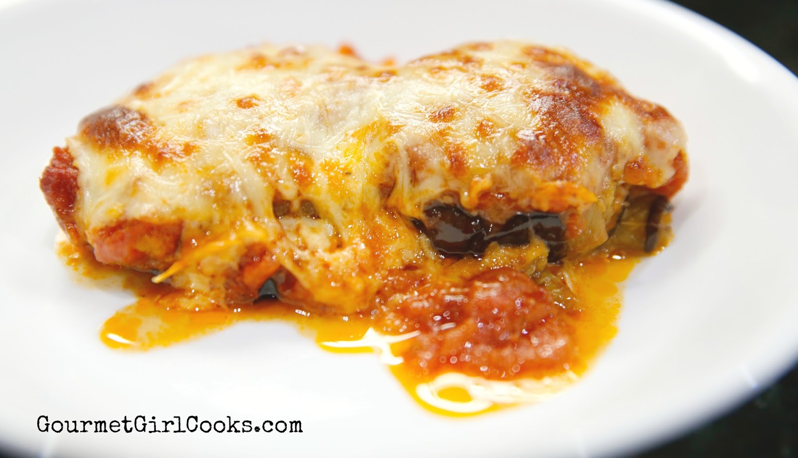 Gourmet Girl Cooks Eggplant Parmesan Easy Low Carb