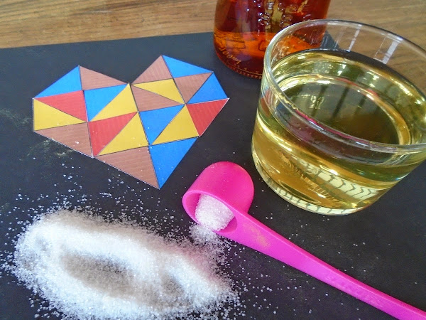 como hacer álmibar,jarabe simple o syrup, con ron