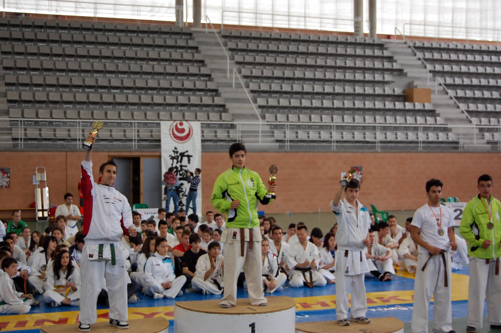VILLENA CUÉNTAME 2012 KARATE SHINKYOKUSHINKAI TRES CAMPEONES DE ESPAÑA