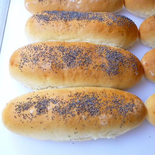 Cookistry Poppy Seed Hot Dog Buns