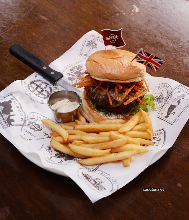 Lancashire Hot Pot Burger - Manchester UK - RM56