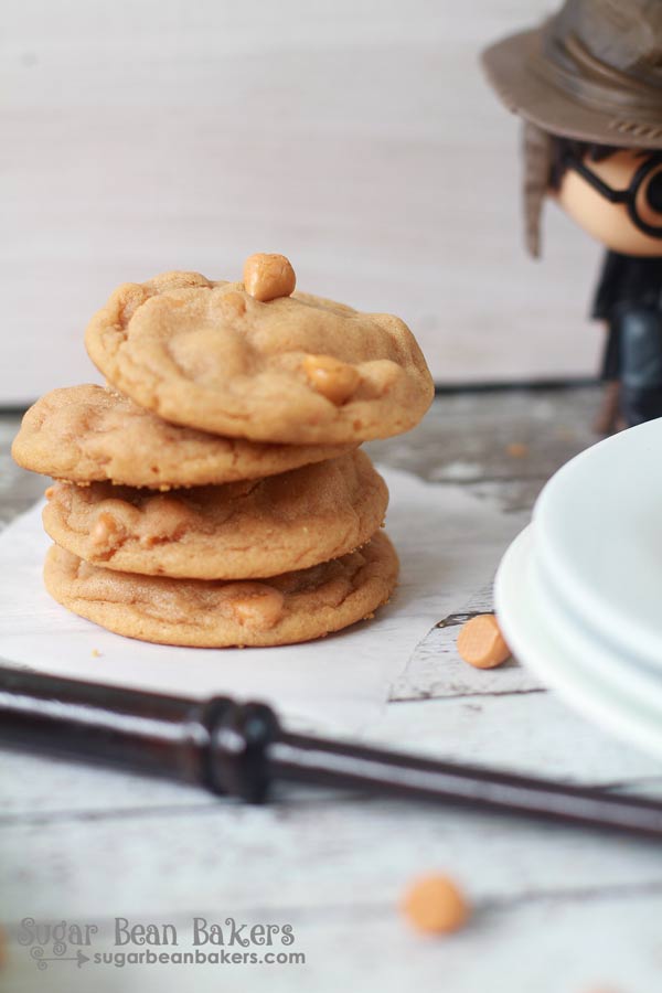 Sugar Bean Bakers { Butterscotch "Butterbeer" Pudding Cookies }