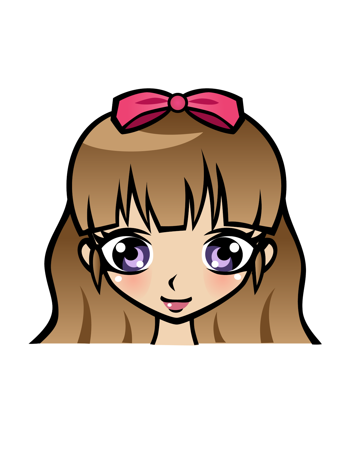 cartoon girl clipart - photo #11