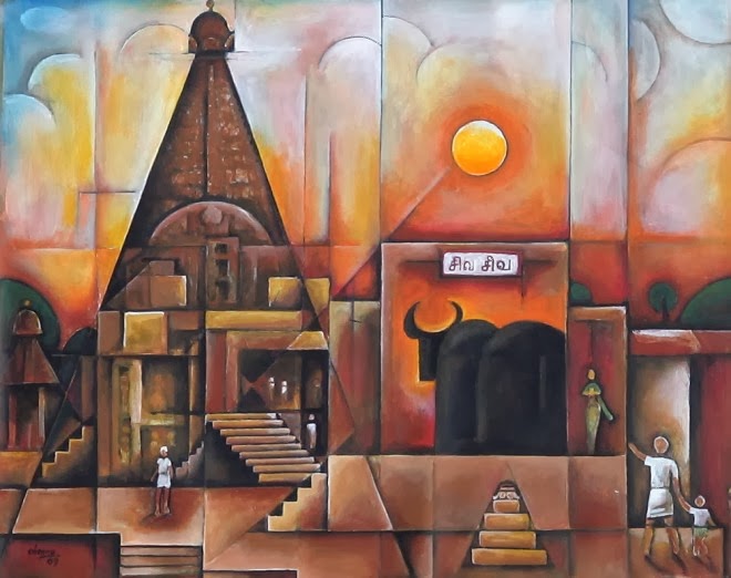 22 Most Beautiful Indian Oil Paintings