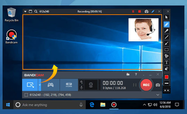 Bandicam - Software Perekam Layar PC Terbaik Windows Bandicam - Software Perekam Layar PC Terbaik Windows