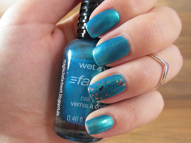9. Wet n Wild Fast Dry Nail Color in "Teal or No Teal" - wide 5