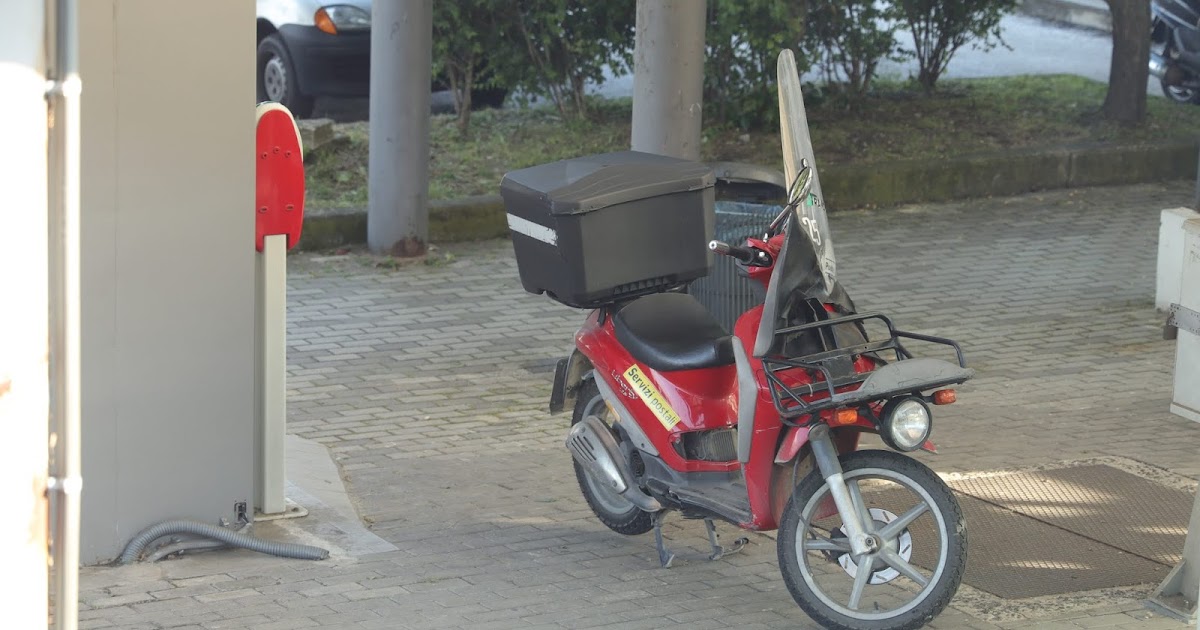 OldMotoDude Postal Scooter spotted in La Spezia, Italy.
