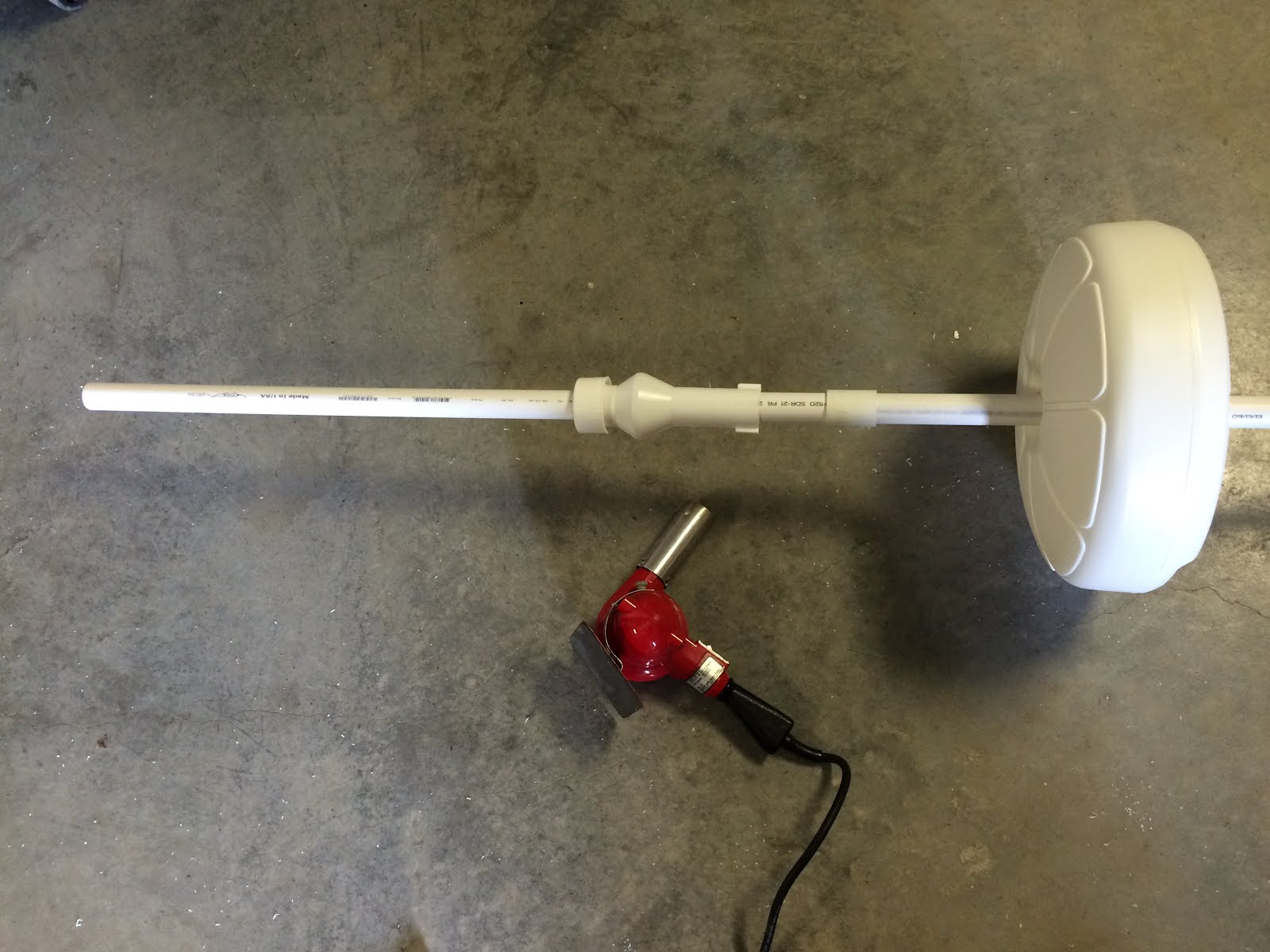 How to build a Floating Pool Umbrella....CHEAP! Follow these