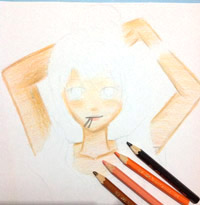 Teknik Mewarnai Dengan Pensil Warna Agar Terlihat Nyata - GAMBAR