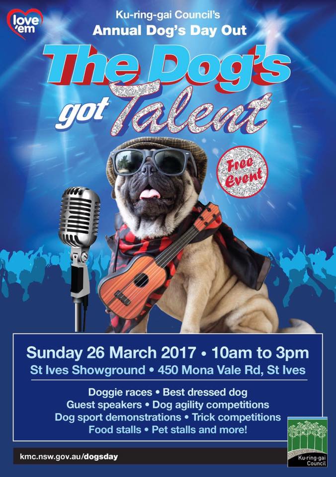 Kuringgai Council Dogs Day Out March 26 Australian Dog Lover