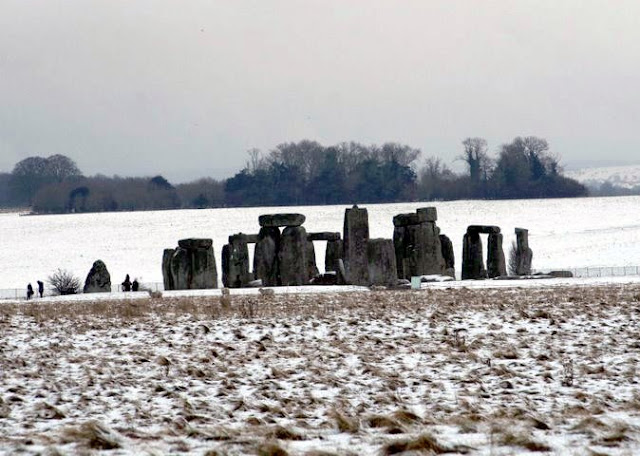 Stonehenge a Winters Day