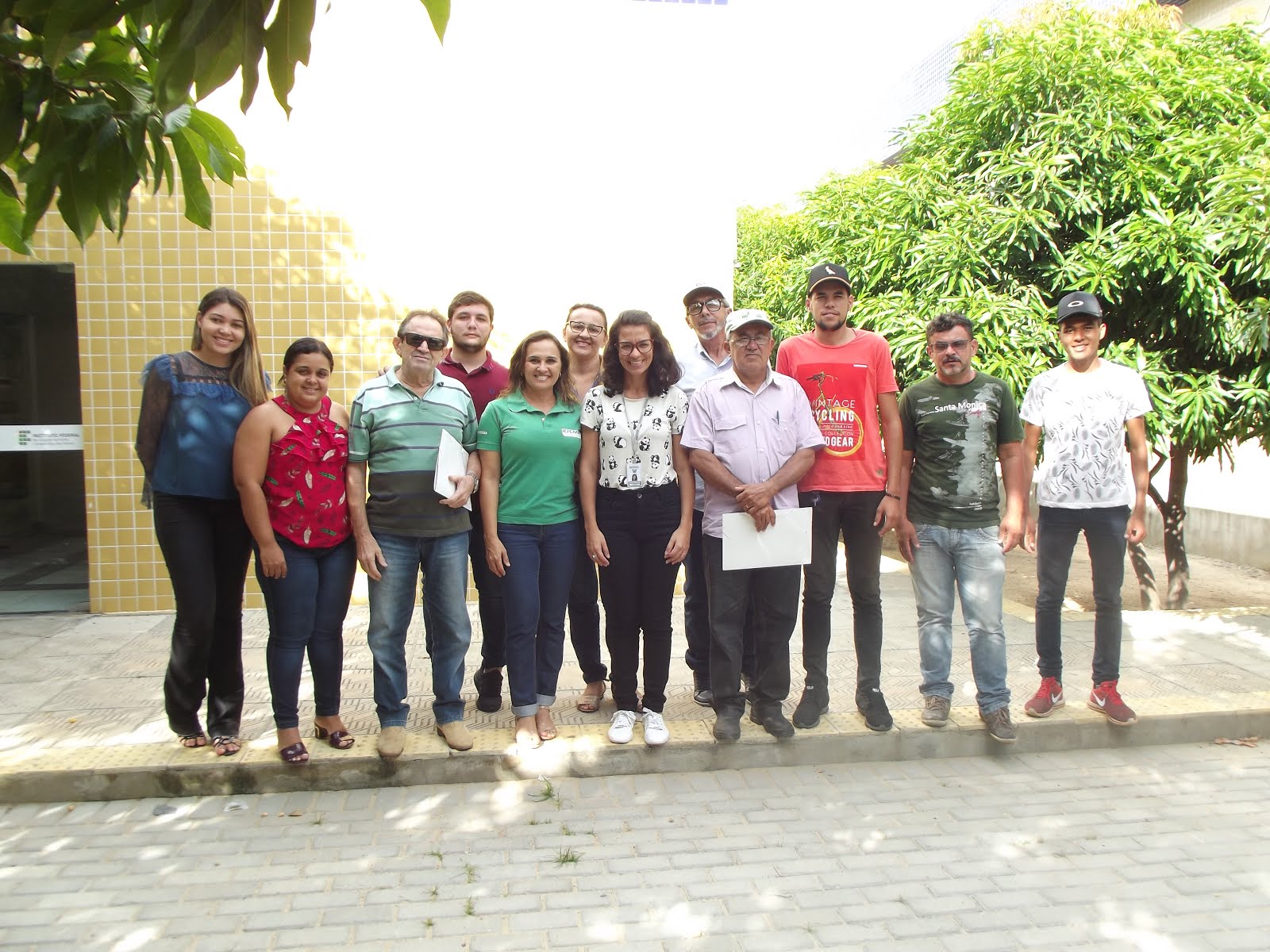 Participantes do Curso de  Gestão Ambiental promovido  NAGAM/IDEMA
