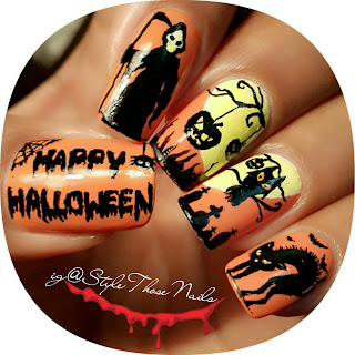 Style Those Nails: 40 Great Nail Art Ideas- Halloween Nails 2015