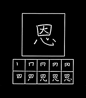 kanji keindahan