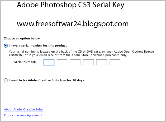 Download Adobe Photoshop Cs3 Serial Key