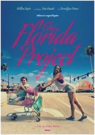 The Florida Project 2017 DVDScr 350MB English 480p Watch Online Full movie Download bolly4u