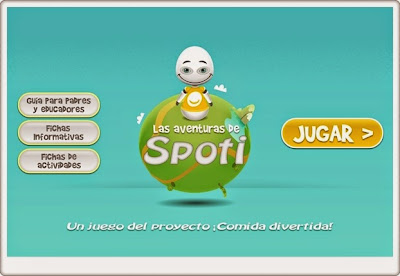 Las aventuras de Spoti Juego sobre alimentación equilibrada y vida sana