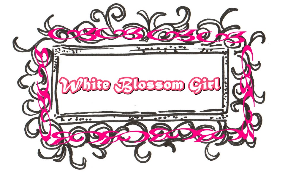 white blossom girl