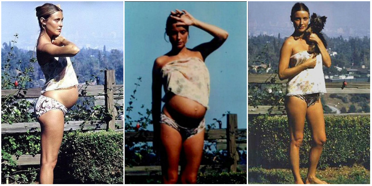 These are the final photographs ever shot of Sharon Tate. 