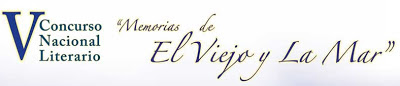 Logo del Concurso Nacional Literario "Memorias de El Viejo y La Mar"