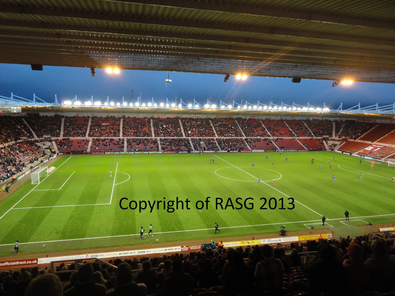 The Riverside Stadium Middlesbrough 12 Watford