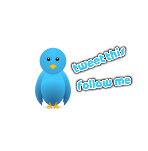 Add Flying Twitter Bird on Blogger