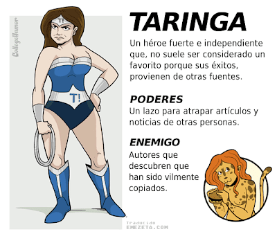 Imagen de la liga de la justicia de internet - SuperHeroe Taringa