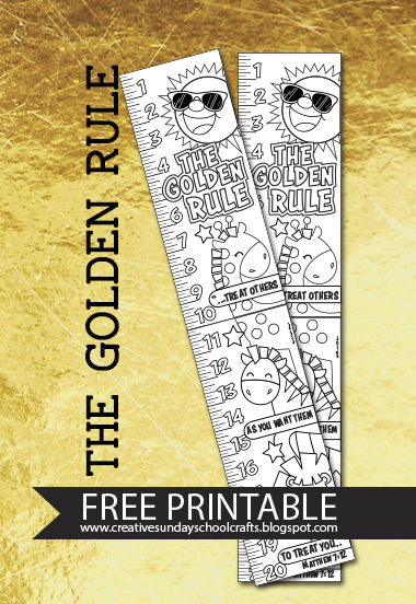 creative-sunday-school-crafts-golden-rule-free-printable