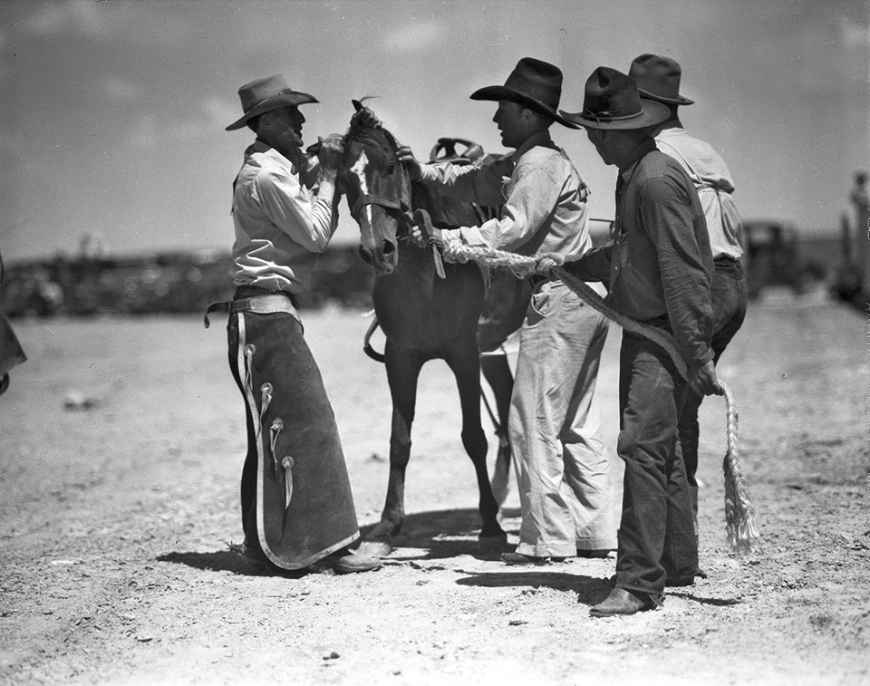 Happy Catholic* Pecos Rodeo, 1936