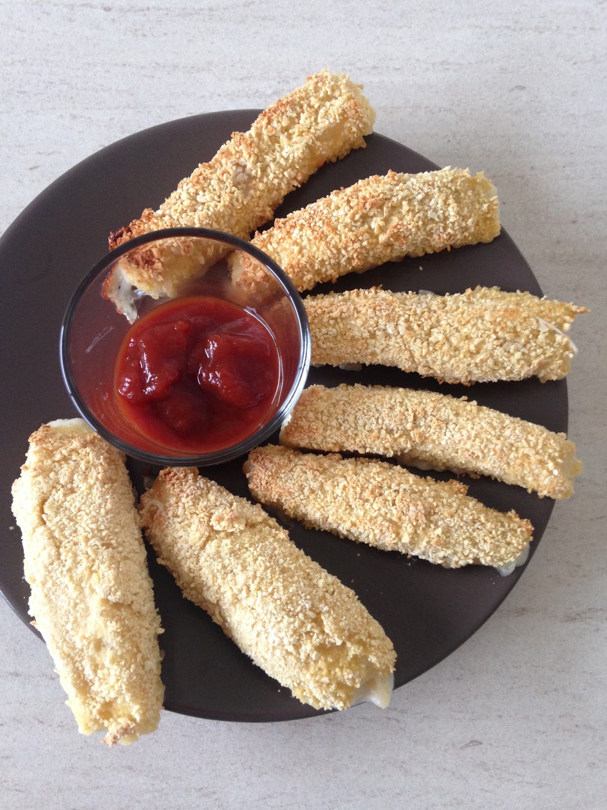 Sticks De Mozzarella Au Four