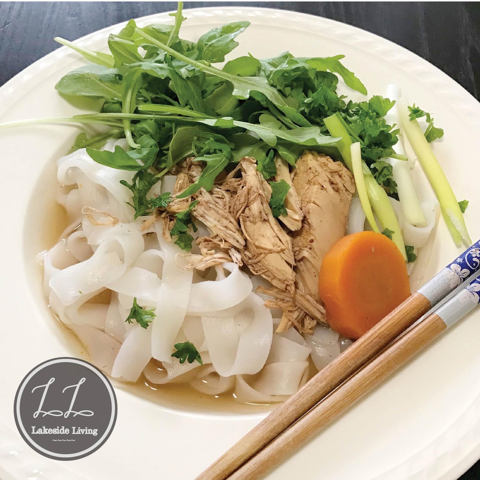Easy Authentic Vietnamese Chicken Pho Noodle Soup