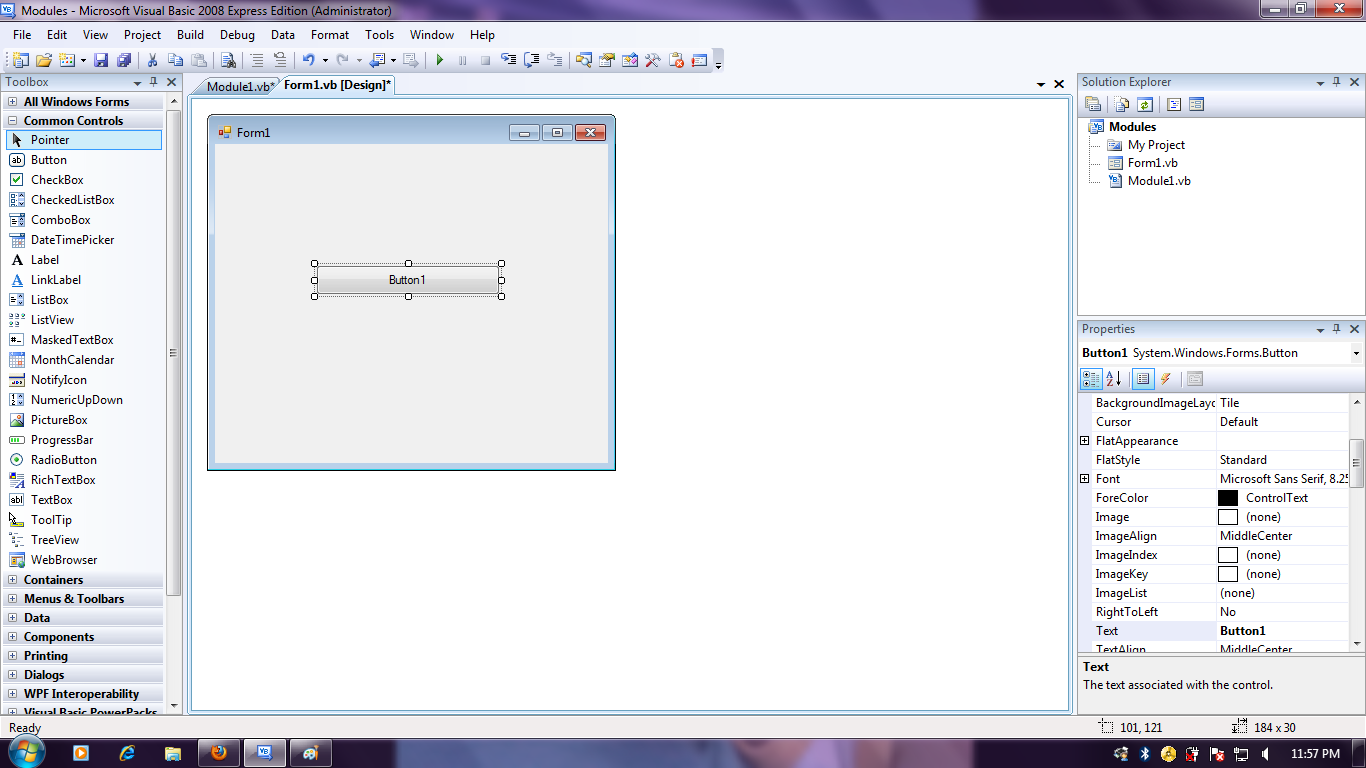 Troubleshoot IT: Creating Modules in VB.Net, A Simple Sample for Modules