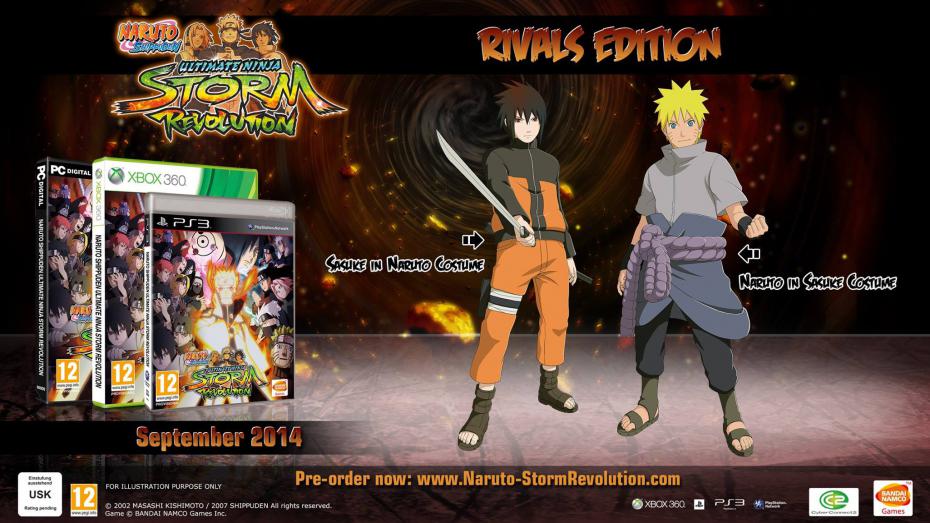Naruto Ultimate Ninja Storm Revolution Dlc Ps3 Mega Drive Todo Sobre La Ps3