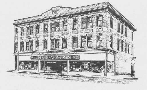 The Shade Shop building - 1910