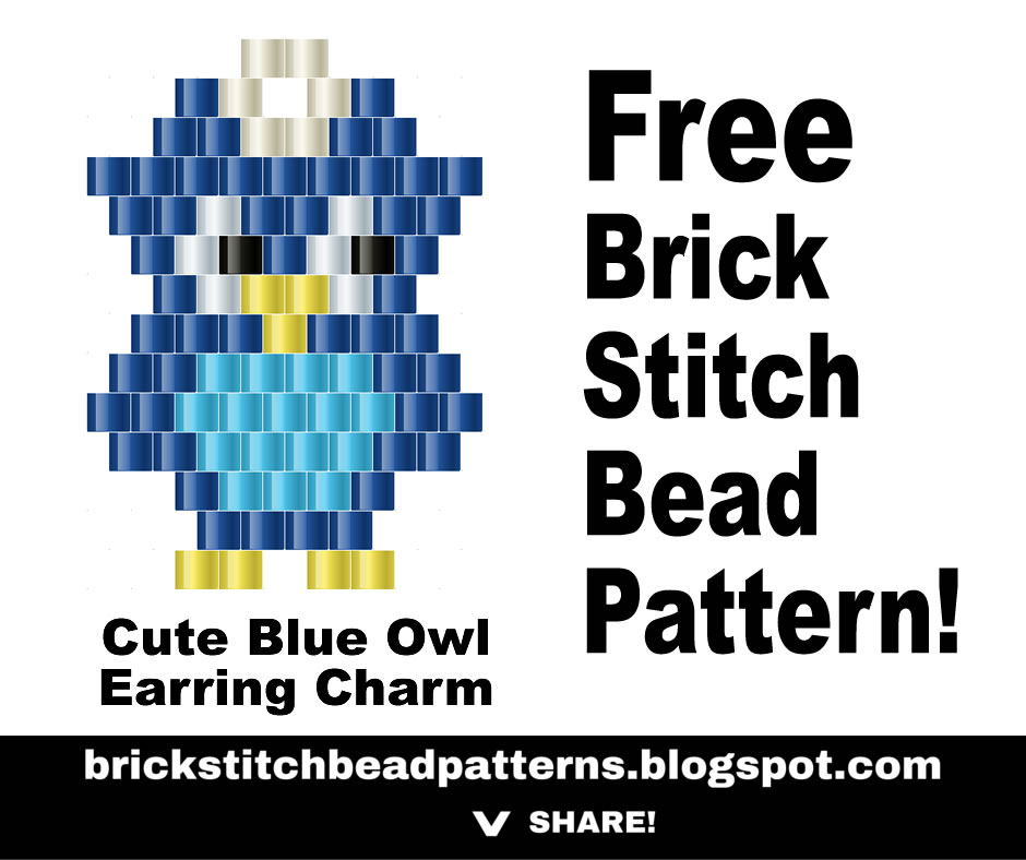 brick-stitch-bead-patterns-journal-cute-blue-owl-brick-stitch-beaded