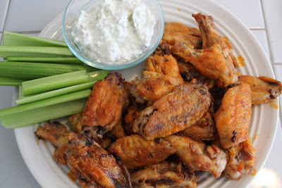 {broiled} buffalo wings