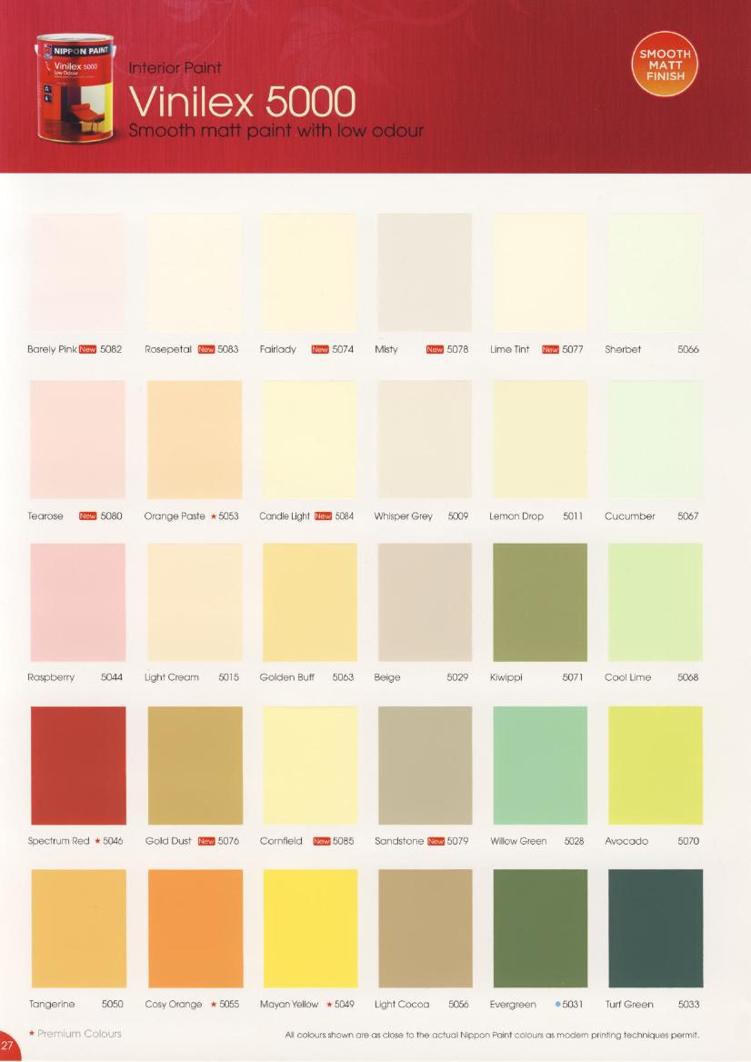 Katalog Warna  Nippon  Paint 