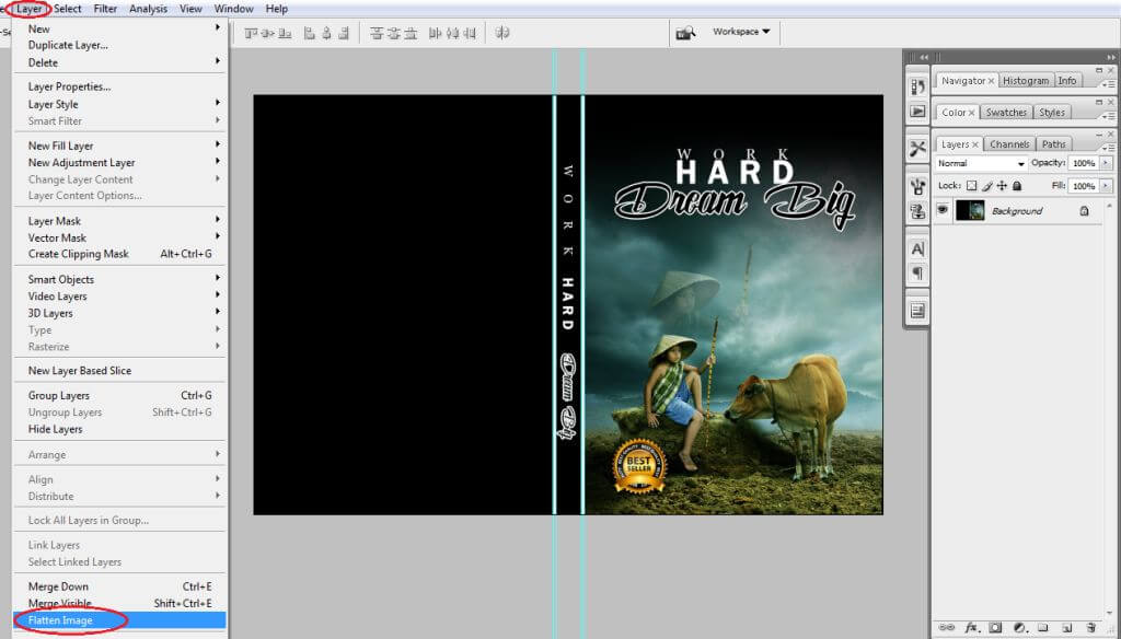 Tutorial Cara Membuat Desain Cover Buku Keren Dengan Photoshop Kumpulan Tutorial