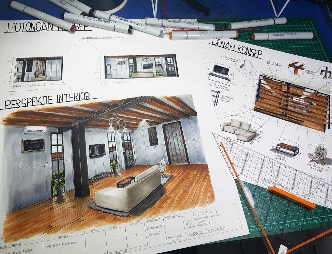 10-Homework-Drawings-Glenn-Geraldi-Drawings-of-Architecture-and-Interior-Design-www-designstack-co