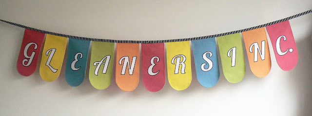 Curlypops Bunting Loveliness For Gleaners Inc