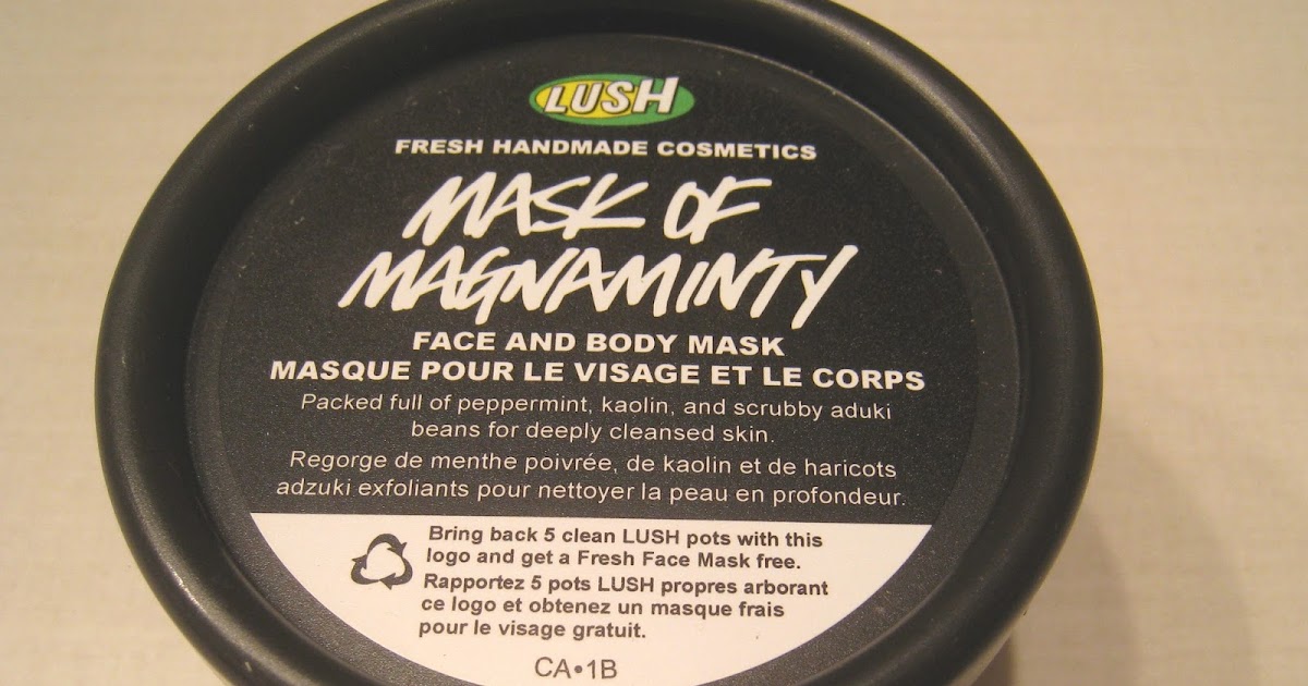 Skincare Sunday Product - Lush Mask of Magnaminty Mask | See the in PINK