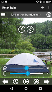 تحميل تطبيق Relaxing Rain للاسترخاء مع صوت المطر موسيقى هادئة