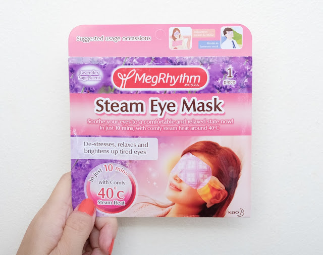a photo of MegRhythm Steam Eye Mask review