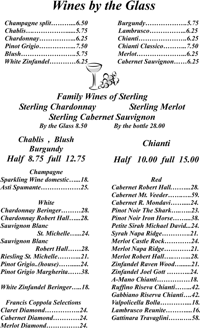 Joy's JOY of Wine Read a Wine List in 5 Easy Steps