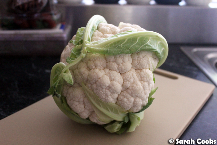 Whole cauliflower