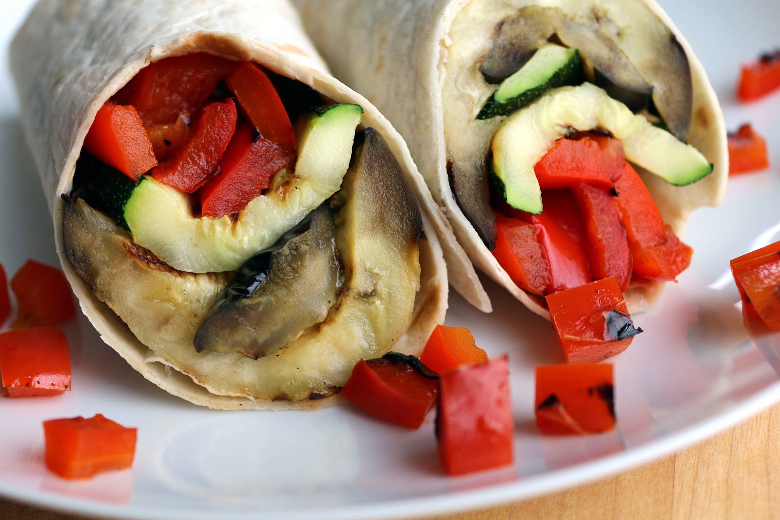 Take These Grilled Vegetable Wraps to your next Picnic Essential Flavors