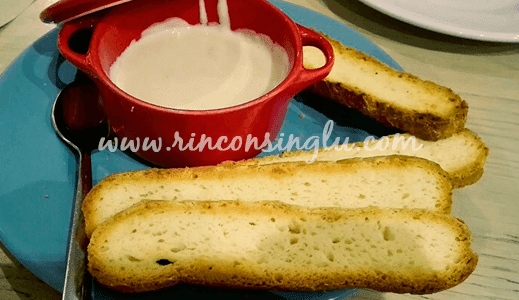 ginos fondue sin gluten