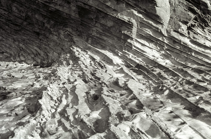 Goa, Agura Beach, rochers, © L. Gigout, 1990