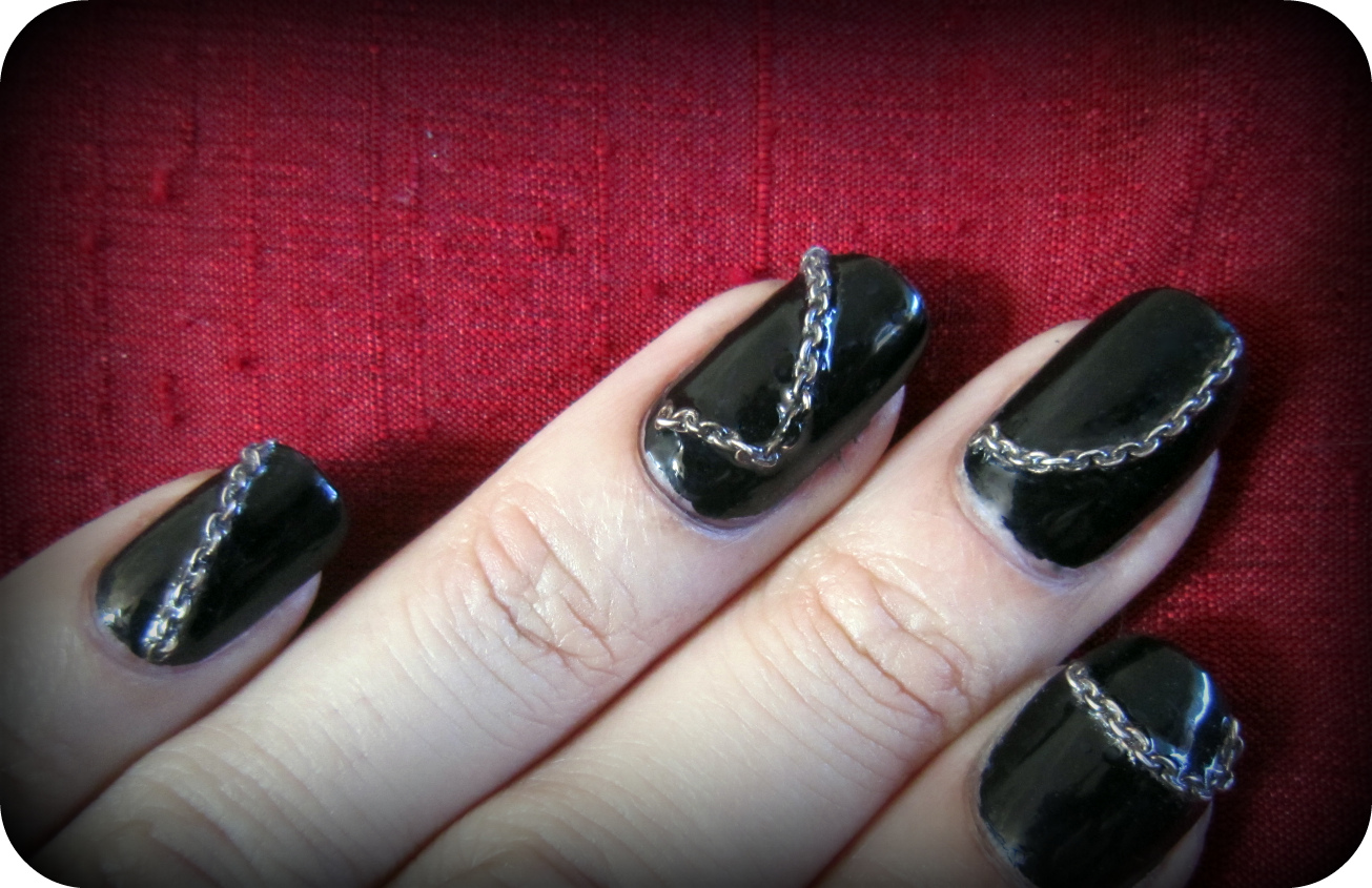 3D Chain Nail Art Designs - wide 9