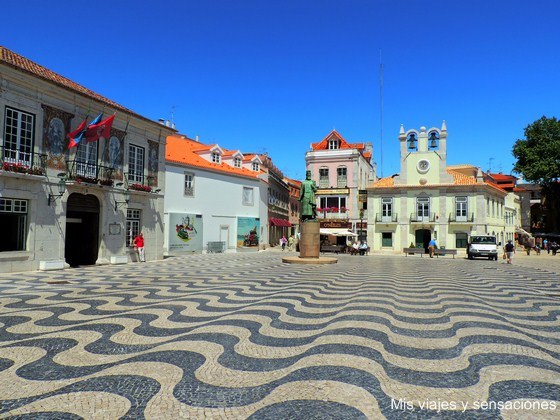 Plaza del Ayuntamiento, Cascais, Portugal